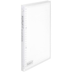 MARUMAN KURUFIT BINDER - B5 - 26 RINGS - CLEAR