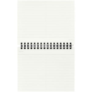 MARUMAN MNEMOSYNE N166 TWIN RING STENO PAD - A5 - GREGG RULED