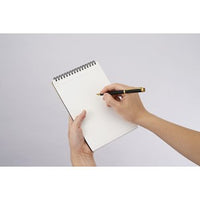 MARUMAN MNEMOSYNE N166 TWIN RING STENO PAD - A5 - GREGG RULED
