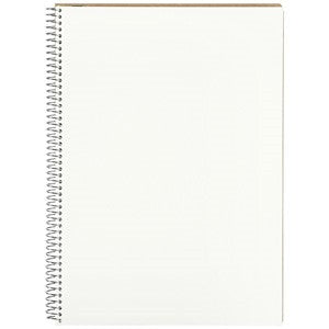 SPIRAL NOTEBOOK BASIC - B5 - PLAIN - 80 SHEETS