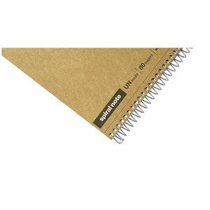 SPIRAL NOTEBOOK BASIC - B5 - PLAIN - 80 SHEETS