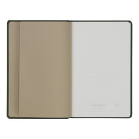 MNEMOSYNE JOURNAL A6 6.5MM LINED DEEP GREEN
