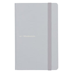 MNEMOSYNE JOURNAL A6 6.5MM LINED LIGHT GREY