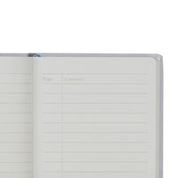 MNEMOSYNE JOURNAL A6 6.5MM LINED LIGHT GREY