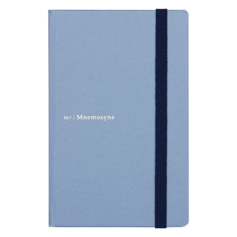 MNEMOSYNE JOURNAL A6 6.5MM LINED LIGHT BLUE
