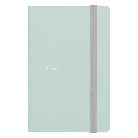 MNEMOSYNE JOURNAL A6 6.5MM LINED MINT GREEN