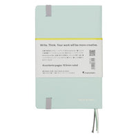 MNEMOSYNE JOURNAL A6 6.5MM LINED MINT GREEN
