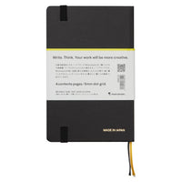 MNEMOSYNE JOURNAL A6 5 MM DOT GRID BLACK