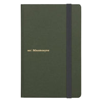 MNEMOSYNE JOURNAL A6 5 MM DOT GRID DEEP GREEN