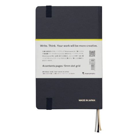 MNEMOSYNE JOURNAL A6 5 MM DOT GRID NAVY