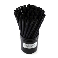 BLACK IN BLACK HEXAGON HB W/ ERASER