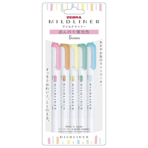 MILDLINER 5 COLOR SET