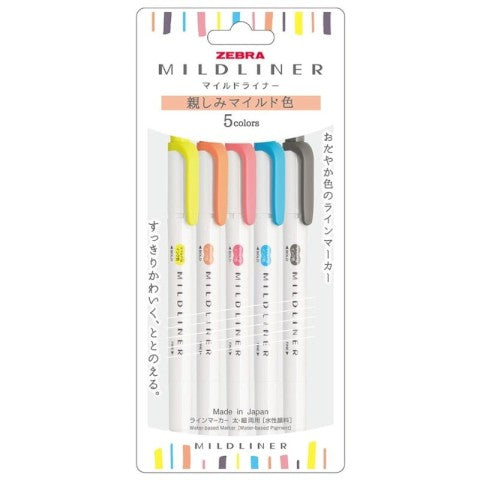 MILDLINER 5 COLOR SET N