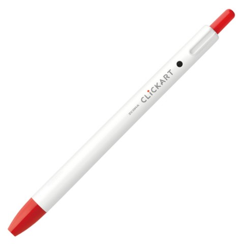 CLICKART KNOCK SIGN PEN 0.6 RED