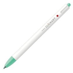 CLICKART KNOCK SIGN PEN 0.6 MINT GREEN