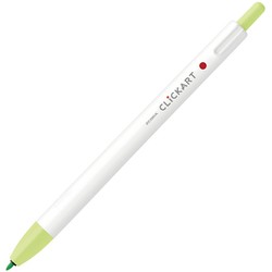 CLICKART KNOCK SIGN PEN 0.6 LIME