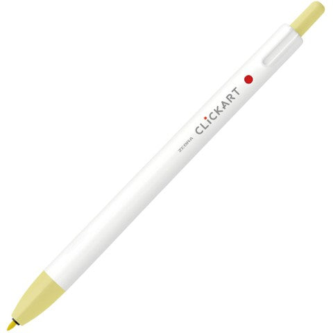 CLICKART KNOCK SIGN PEN 0.6 LEMON