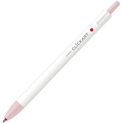 CLICKART KNOCK SIGN PEN 0.6 POWDER PINK