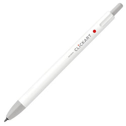 CLICKART KNOCK SIGN PEN 0.6 LIGHT GRAY
