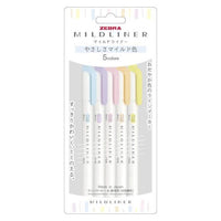 MILDLINER MILD 5 COLOR SET YC
