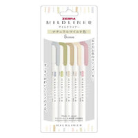 MILDLINER MILD 5 COLOR SET NTC
