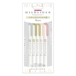 MILDLINER MILD 5 COLOR SET NTC