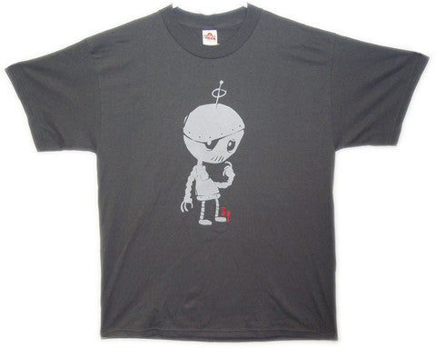 T-SHIRTS ROBOT GRAY S