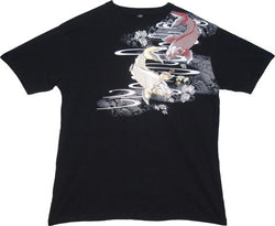 T-SHIRTS CARP BLACK L (DOUBLE-SIDE)