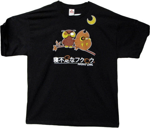 T-SHIRTS OWL XL