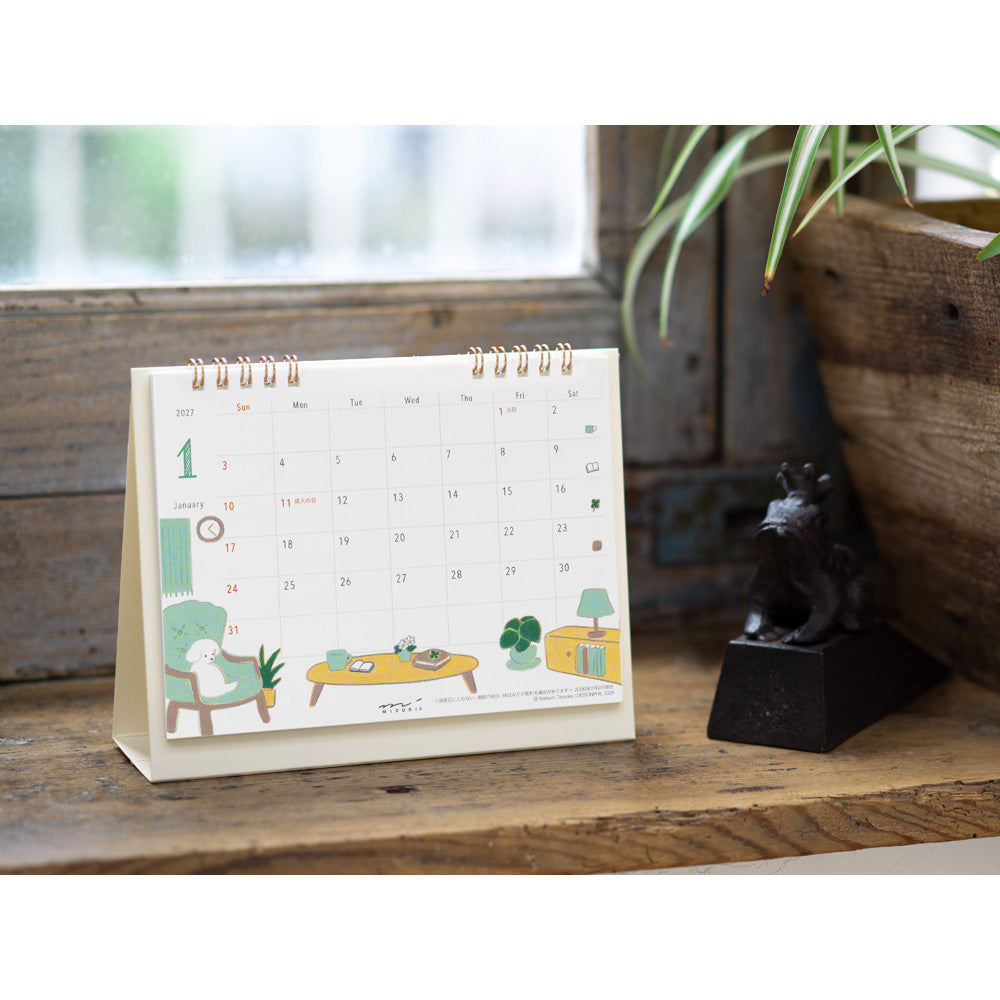 CALENDAR RING M DOG 2027 (31408006)