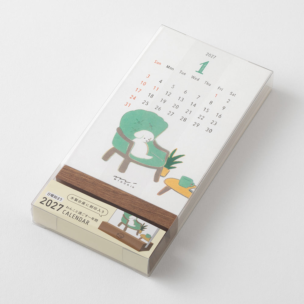 STAND CALENDAR DOG 2027 (31413006)