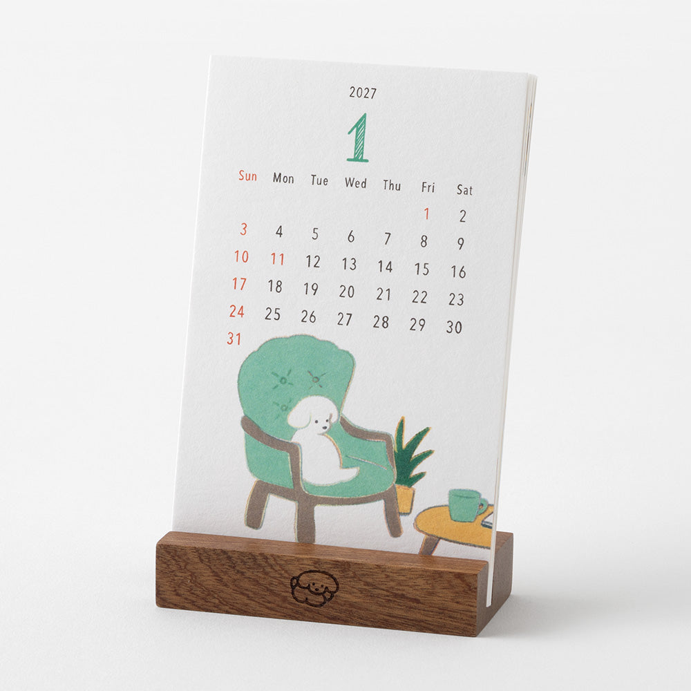 STAND CALENDAR DOG 2027 (31413006)