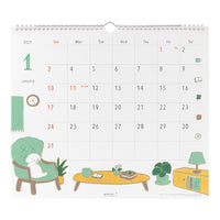 CALENDAR WALL-HANGING L DOG 2027 (31420006)