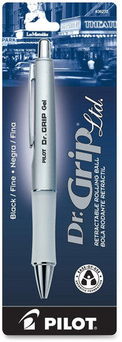 DR. GRIP LTD. RETRACTABLE 0.7MM INK:BLACK AXIS:SILVER