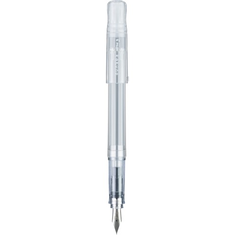 KAKUNO FOUNTAIN PEN CLEAR BARREL/CAP EXTRA FINE
