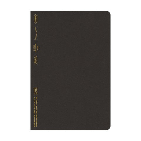 STALOGY DIARY 2026 A5 SLIM MONTHLY BLACK