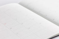 STALOGY DIARY 2026 B6 SLIM MONTHLY BLACK