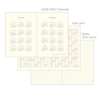 KLEID 2026 FLEEK DIARY B6 CHARCOAL