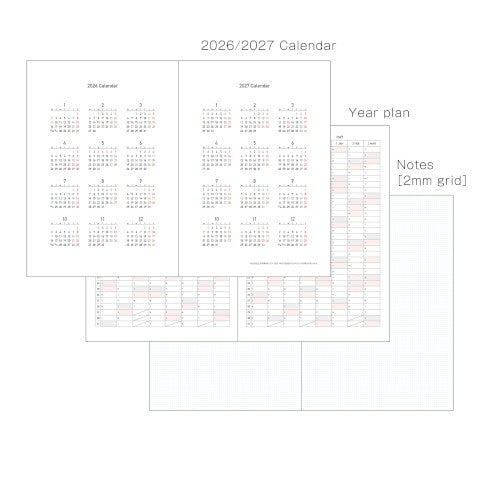 KLEID 2026 FLEEK DIARY B6 MINT