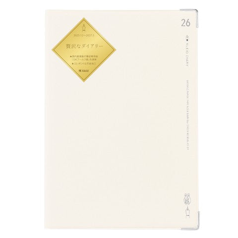 KLEID 2026 FLEEK DIARY B6 WHITE