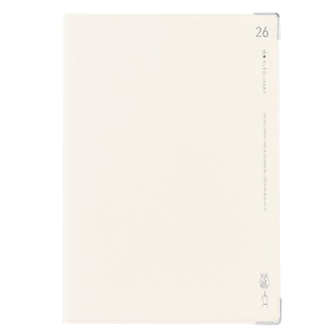 KLEID 2026 FLEEK DIARY B6 WHITE