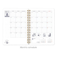 KLEID 2026 ERIC X KLEID RING DIARY B6 GREIGE