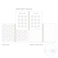 KLEID 2026 ERIC X KLEID RING DIARY B6 GREIGE
