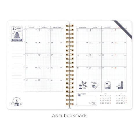 KLEID 2026 ERIC X KLEID RING DIARY B6 GREIGE