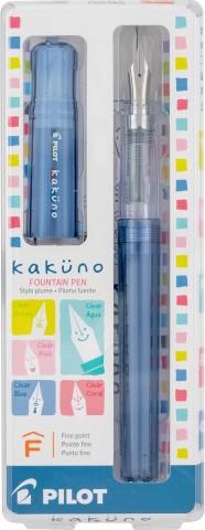 KAKUNO FOUNTAIN PEN FINE NIB BLUE