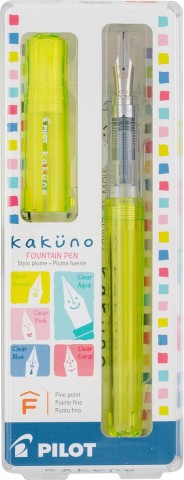 KAKUNO FOUNTAIN PEN FINE NIB GRN