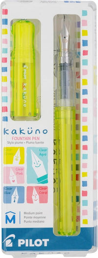 KAKUNO FOUNTAIN PEN MEDIUM NIB GRN