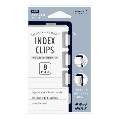 INDEX CLIP CHIRATTO SILVER