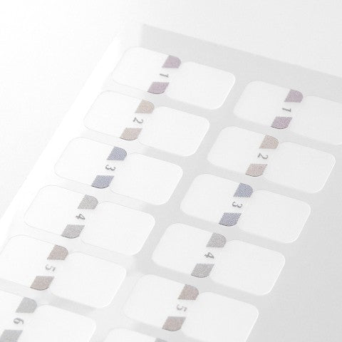 INDEX LABEL S CHIRATTO NUMBERS GRAY