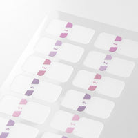 INDEX LABEL S CHIRATTO NUMBERS PINK